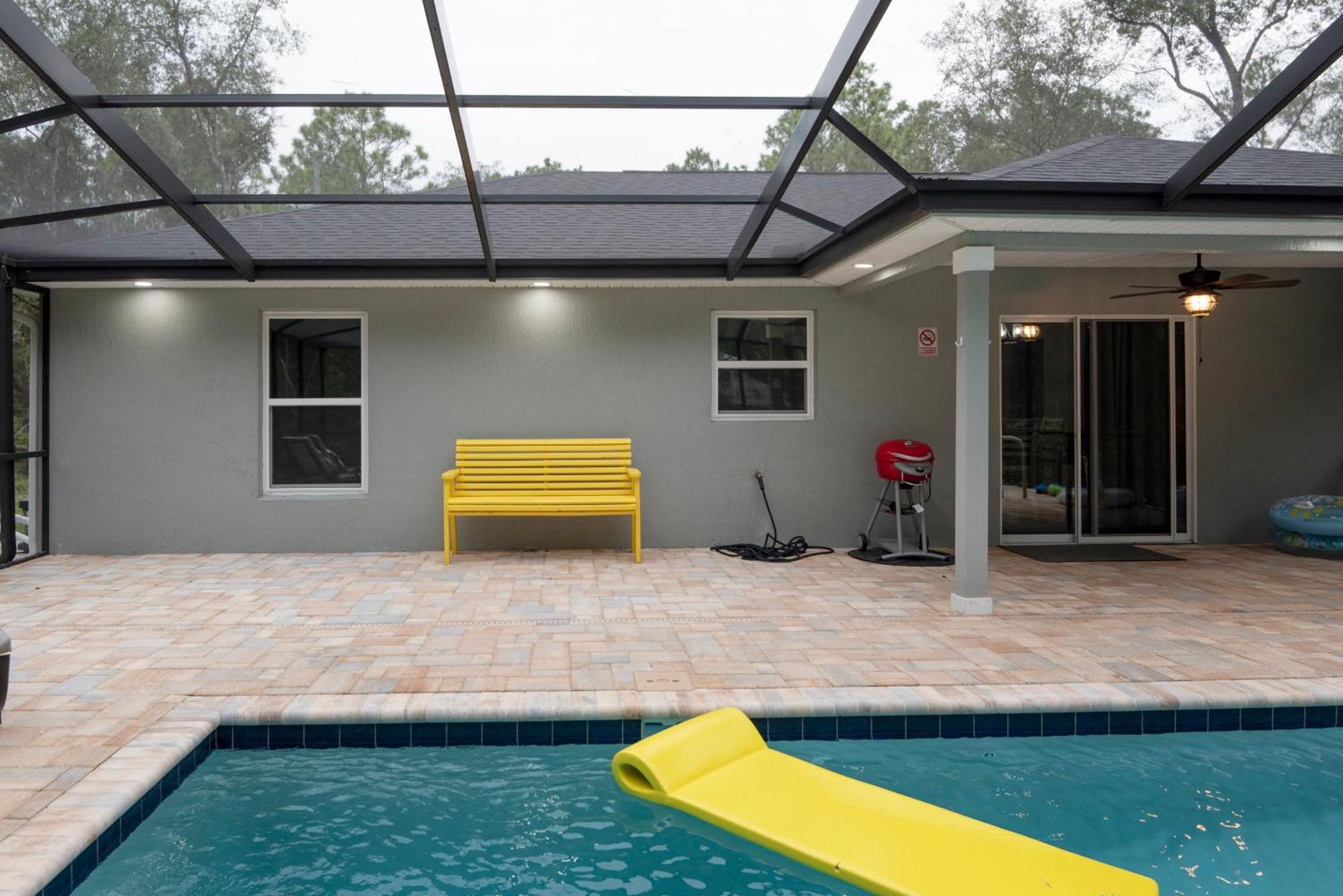 Pet-Friendly, Heated Pool, Close To Everything 3 Bedroom Home Dunnellon Luaran gambar